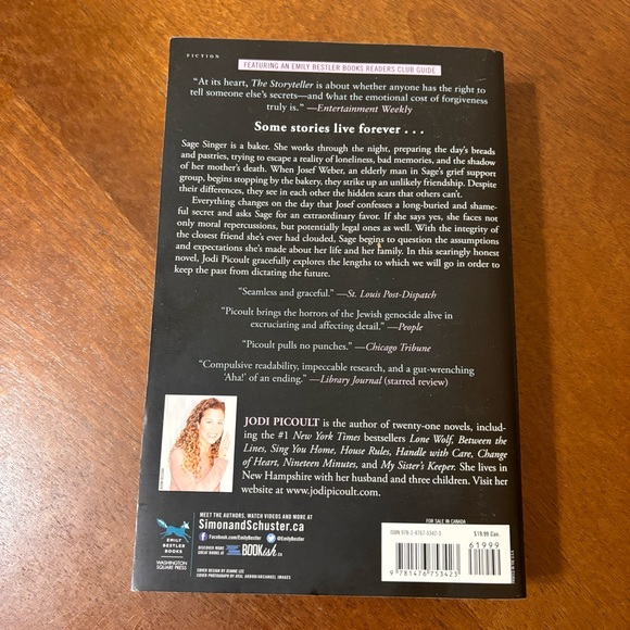 3/$20 📚 The Storyteller Jodi Picoult Paperback - Picture 3 of 7